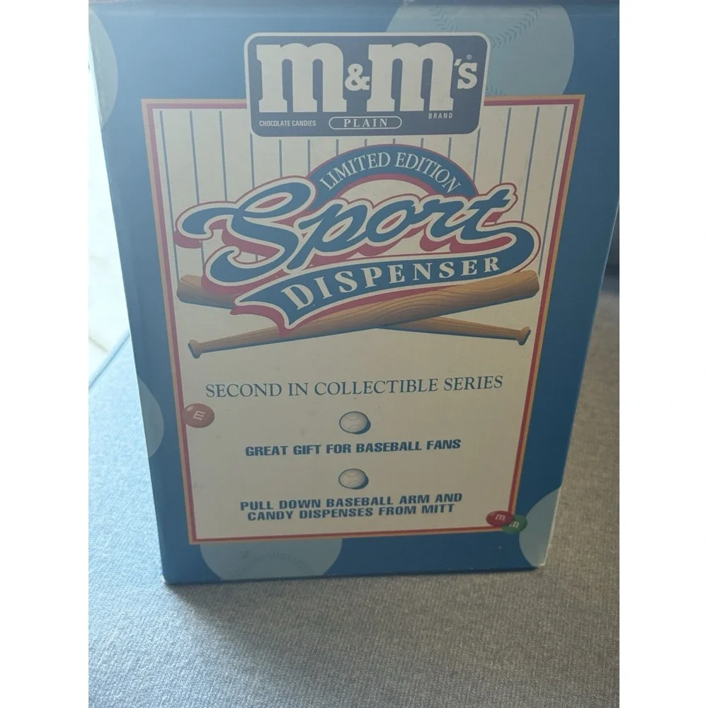 M&M's Sport Dispenser Limited Edition Baseball, Open Box
